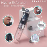 STYLPRO Hydro Exfoliator rechargeable electric facial cleanser device (British brand)
