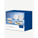 Villeroy & Boch white 12-piece plate set - British product