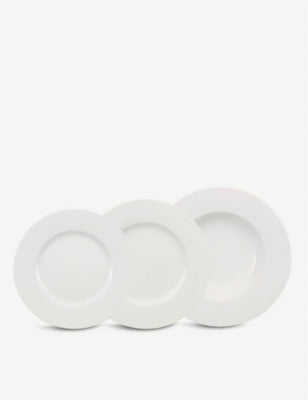 Villeroy & Boch white 12-piece plate set - British product