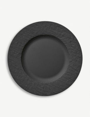 Villeroy & Boch slate-effect dinner plate 27cm, imported from the UK
