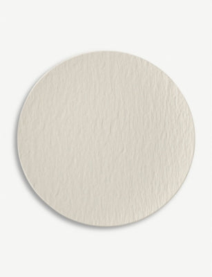 Villeroy & Boch slate-effect porcelain plate 31cm, imported from the UK