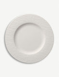 Villeroy & Boch porcelain plate Manufacture Blanc slate-effect 27cm - British product