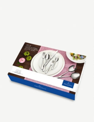 Villeroy & Boch cutlery set stainless steel 68-piece (British brand)