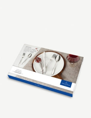 Villeroy & Boch Arthur 30-piece stainless steel cutlery set, UK version