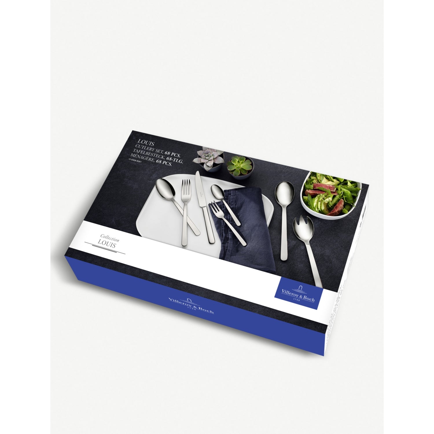 Villeroy & Boch Louis 68-piece cutlery set, UK version