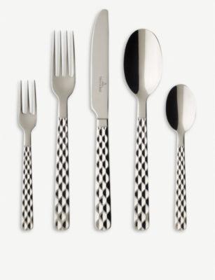 Villeroy & Boch Boston stainless steel cutlery set 30 pieces (British brand)