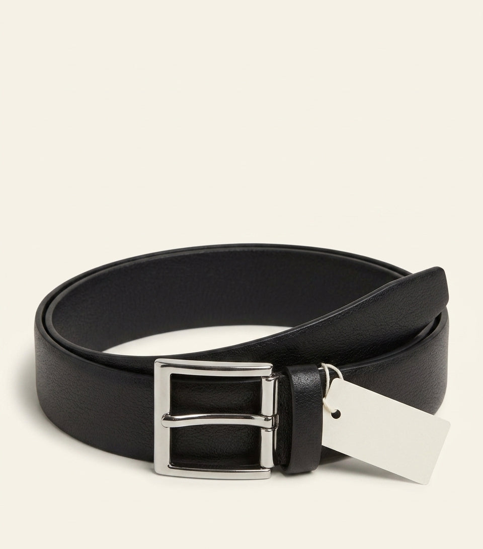 Prada Saffiano leather reversible belt 3.3cm (British brand)