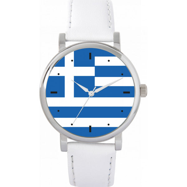 Toff London ladies Greece flag watch 38mm - British product
