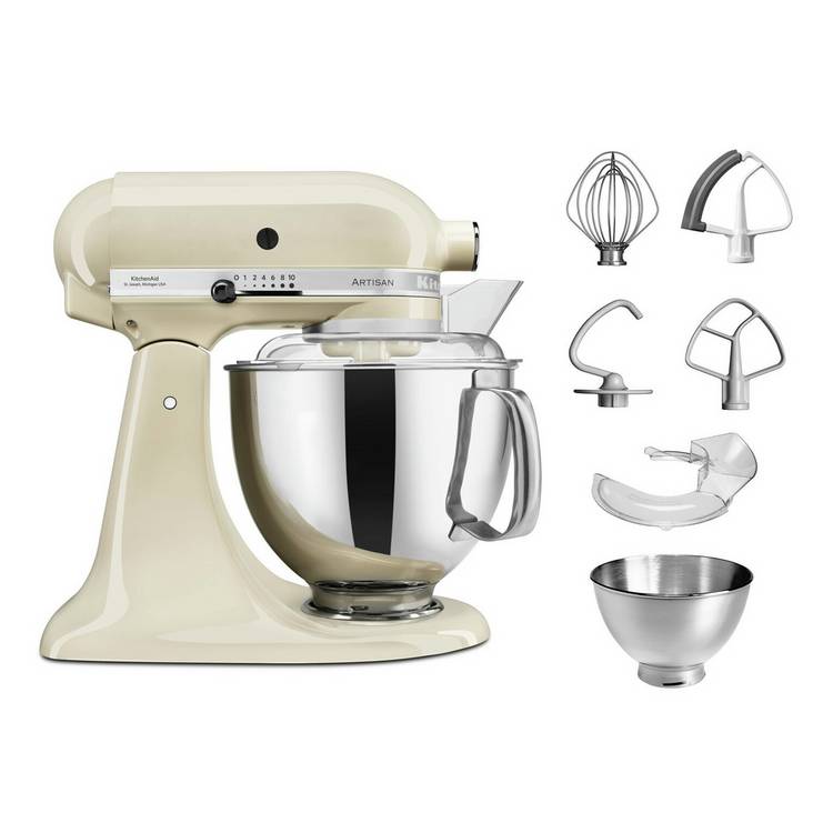 Kitchenaid Artisan stand mixer 4.8L bowl, imported from the UK