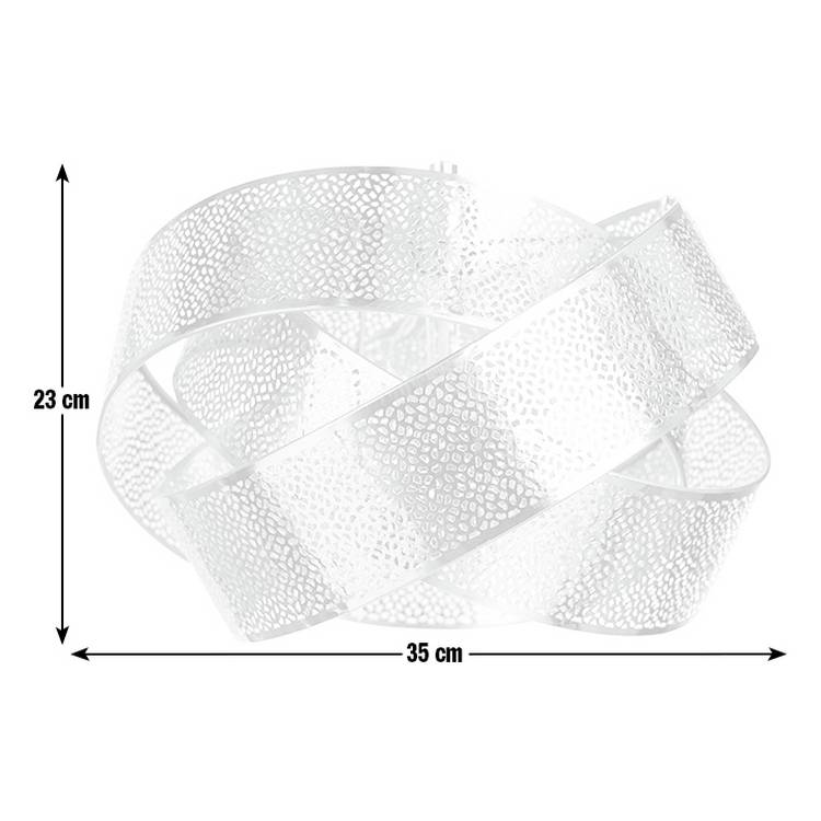 Argos Home metal fretwork ribbon twist lampshade 35cm - British product