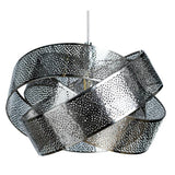 Argos Home metal fretwork ribbon twist lampshade 35cm - British product