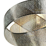 Argos Home metal fretwork ribbon twist lampshade 35cm - British product