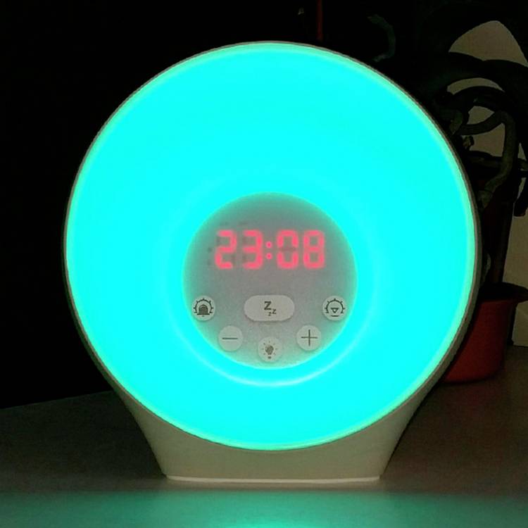 Lumie sunrise alarm clock, gradual 30-minute sunrise (British brand)