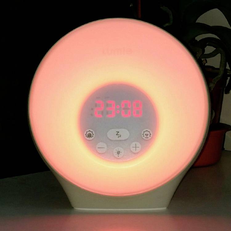Lumie sunrise alarm clock, gradual 30-minute sunrise (British brand)