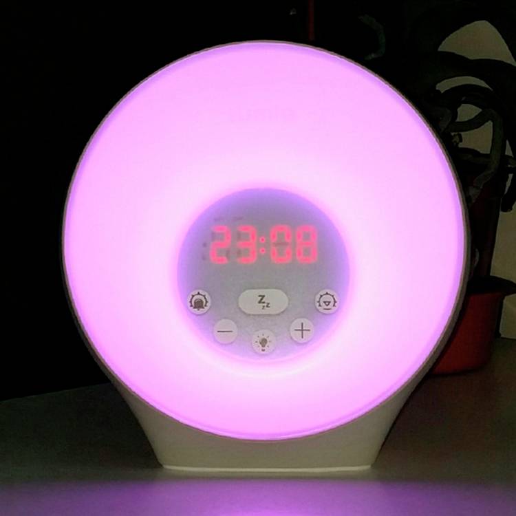 Lumie sunrise alarm clock, gradual 30-minute sunrise (British brand)