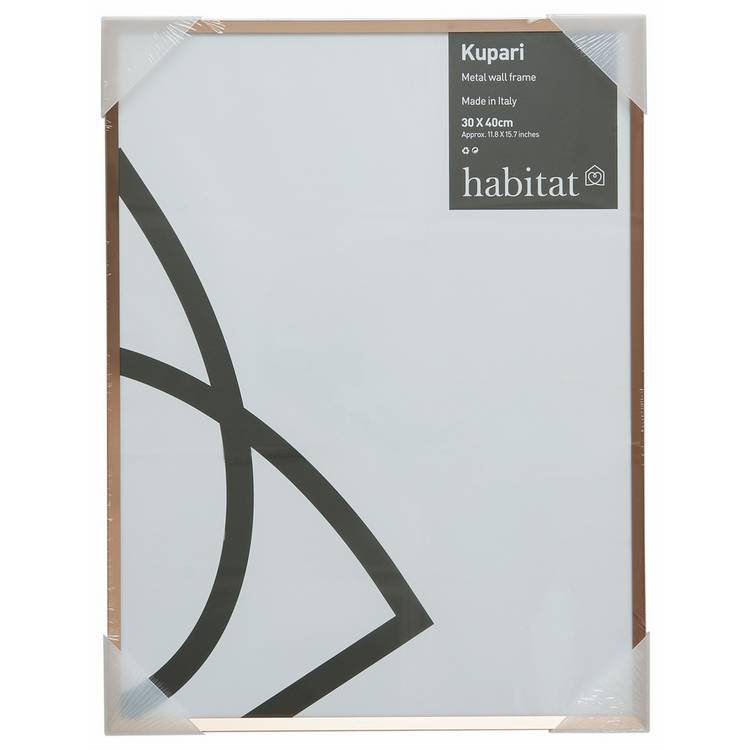 Habitat Kupari metallics picture frame 30x40cm - British product
