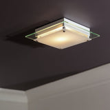 Argos Home flush ceiling light clear (British brand)