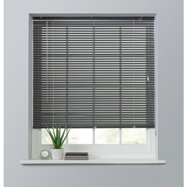 Habitat gun metal venetian blind 90cm, imported from the UK