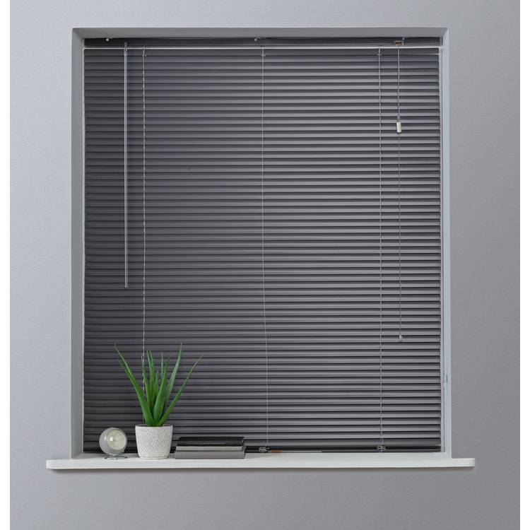 Habitat gun metal venetian blind 90cm, imported from the UK