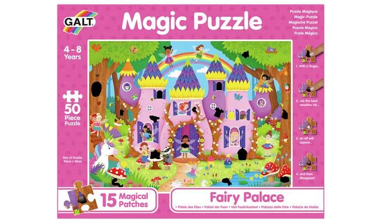 Galt Toys Fairy Palace 50 Piece Magic Puzzle