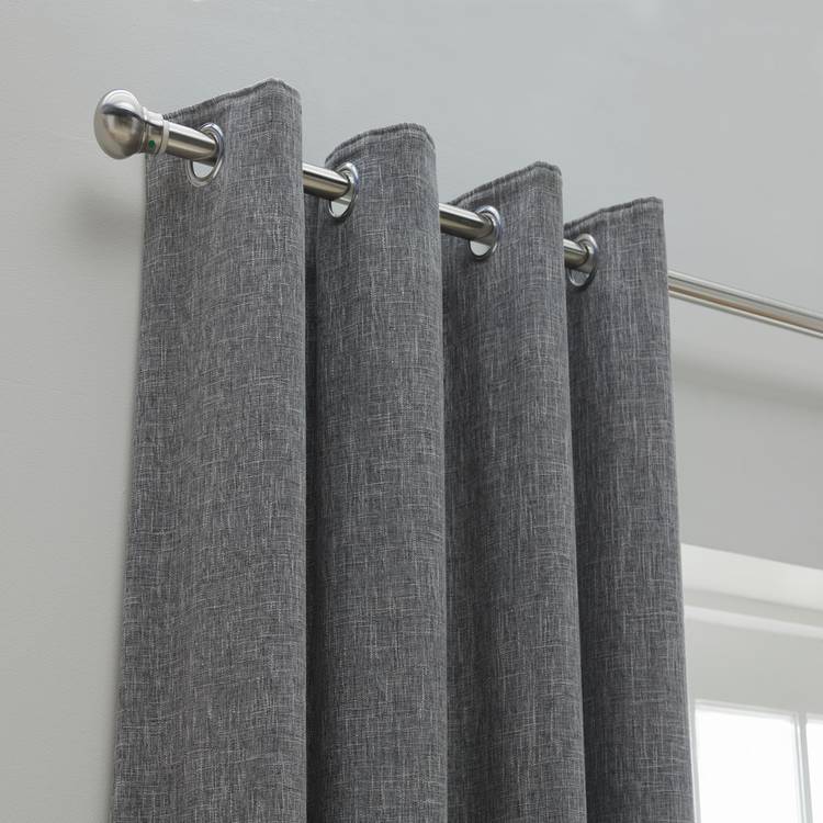 Habitat blackout curtains charcoal 117x137cm, UK version