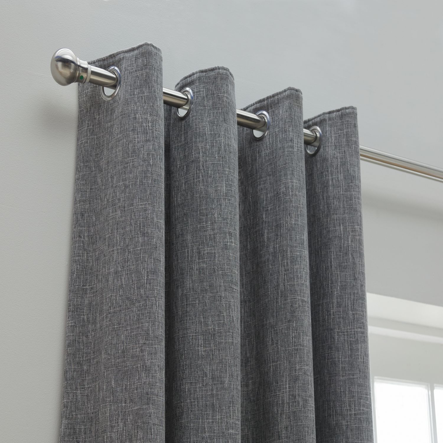 Habitat blackout curtains charcoal 117x137cm, UK version