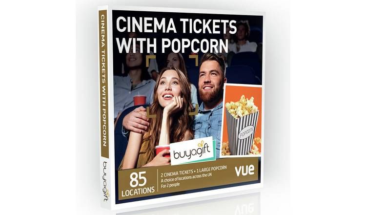 Buyagift Cinema Tickets With Popcorn Gift Experience GOODS Argos