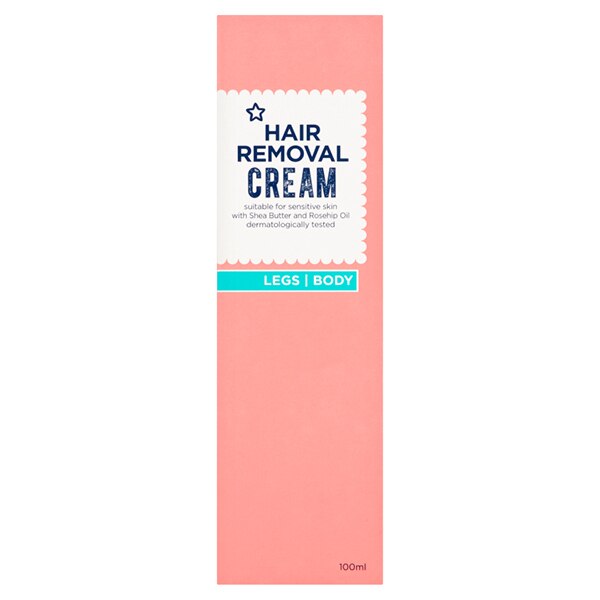 Superdrug Sensitive Hair Removal Cream 100ml GOODS Superdrug   