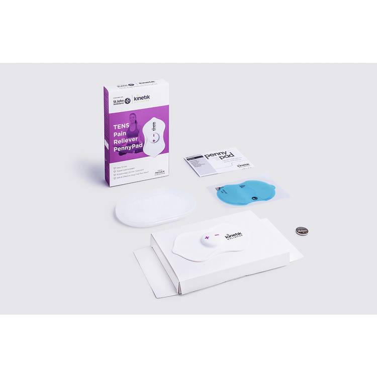 Kinetik Wellbeing WT2 wireless TENS machine, imported from the UK