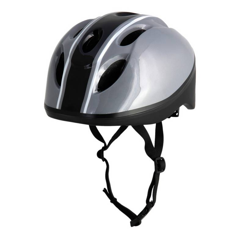 Challenge 48-52cm Kids Bike Helmet - Grey