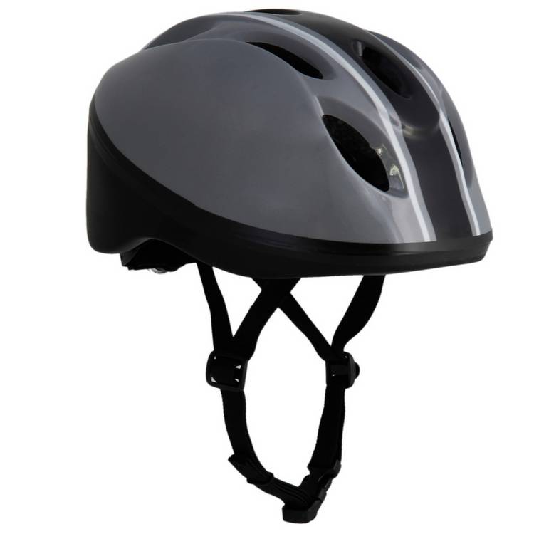 Challenge kids bike helmet grey 48-52cm - British product