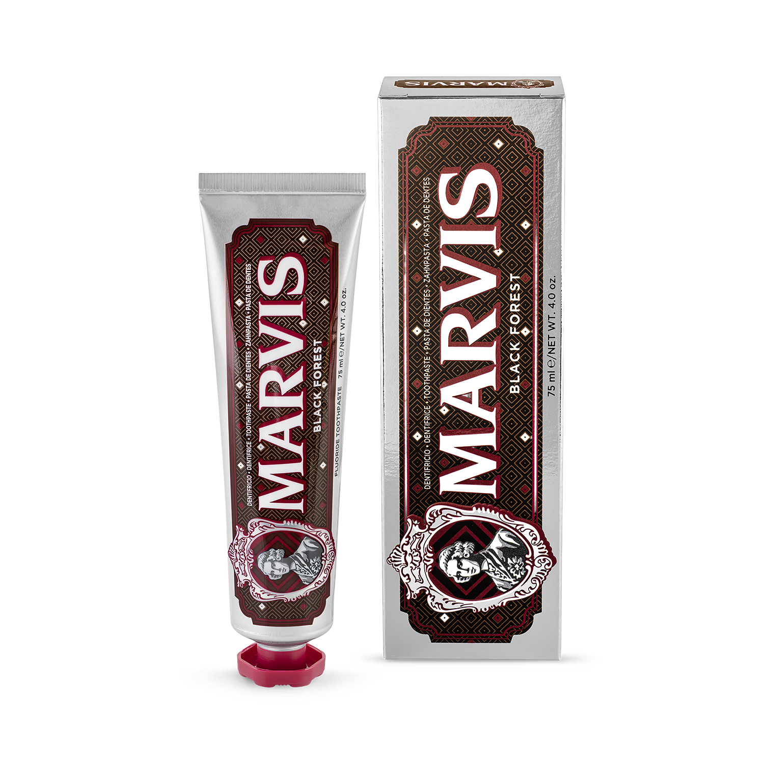 Marvis Black Forest toothpaste 75ml, imported from the UK