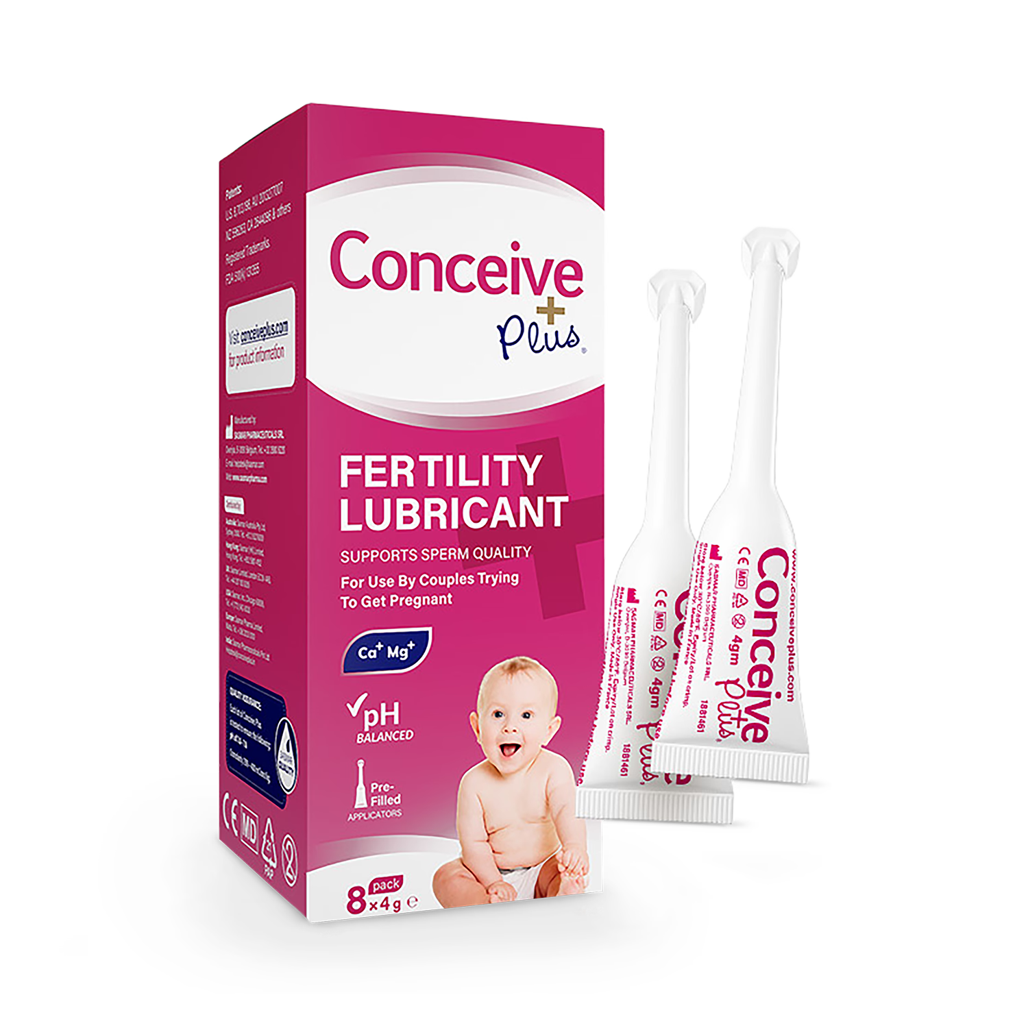 Conceive Plus fertility lubricant pre-filled applicators 32g (British brand)