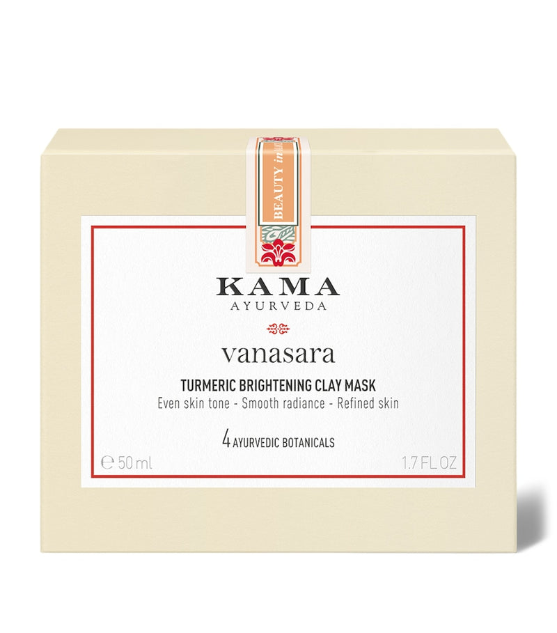 KAMA AYURVEDA Vanasara Turmeric Brightening Face Mask 50ml, UK version