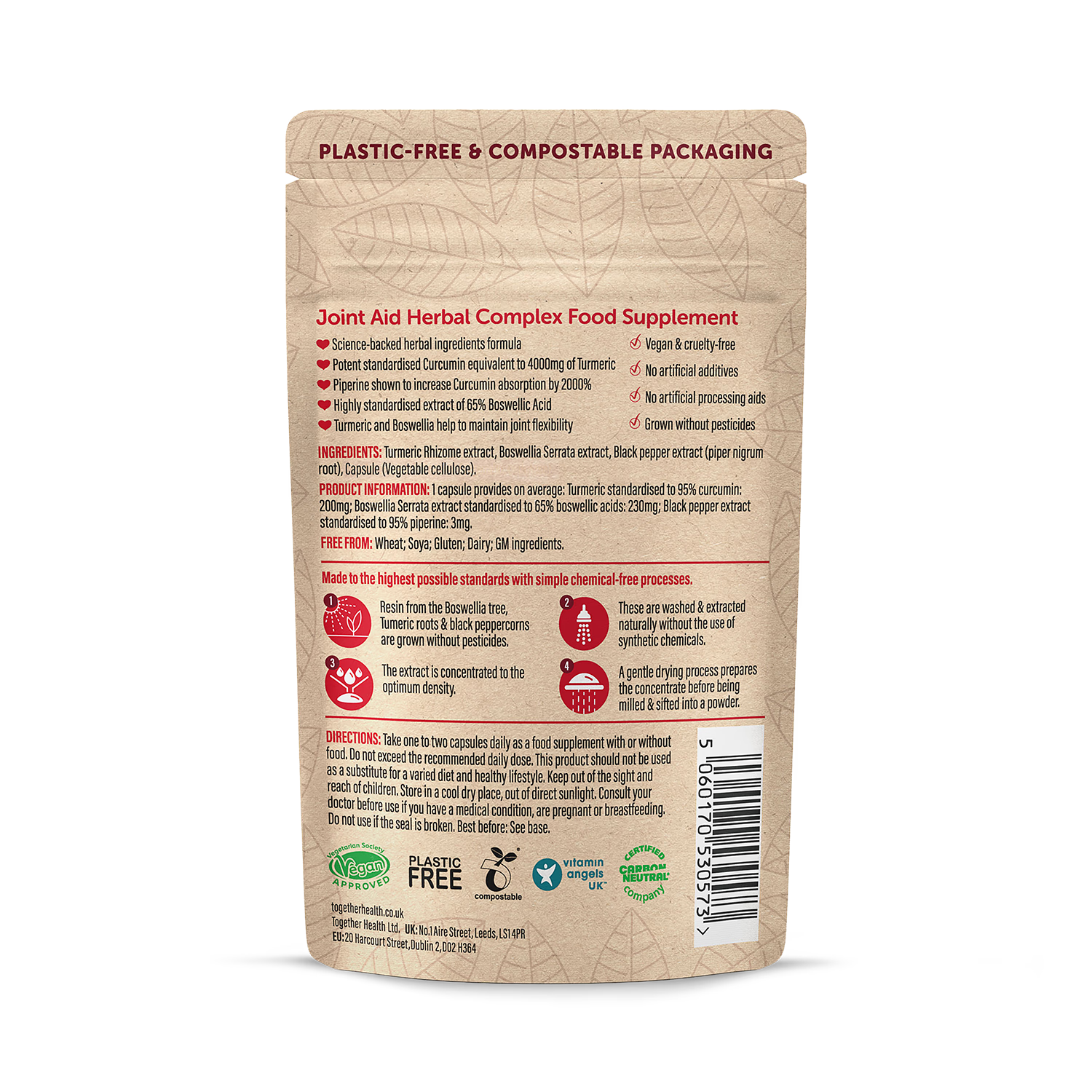 Together Health Joint Aid supplement 30 capsules (British brand)