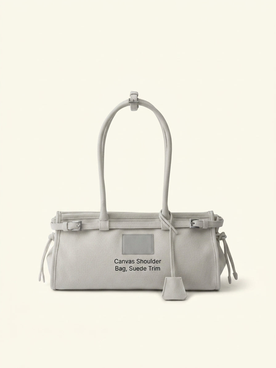 Prada Bonnie medium suede top-handle bag, UK version