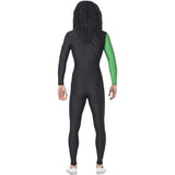 Smiffys Jamaican hero costume black jumpsuit, imported from the UK
