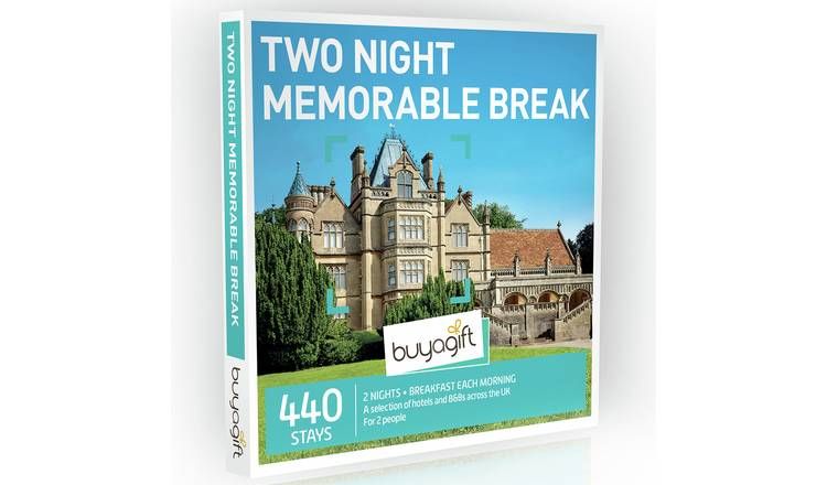 Buyagift Two Night Memorable Break For Two Gift Experience