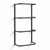 Habitat wall mounted towel holder matt black 52cm - British product
