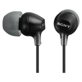 Sony MDR-EX15AP in-ear wired headphones black - British product