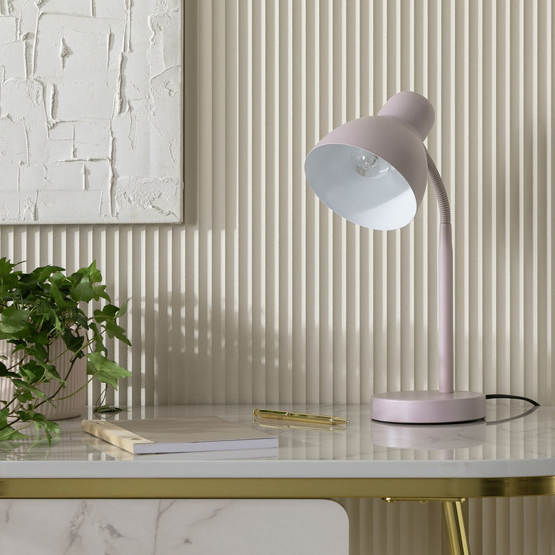 Argos Home Desk Lamp - Red