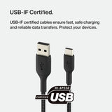 Belkin USB-A to USB-C braided cable 2m black, UK version