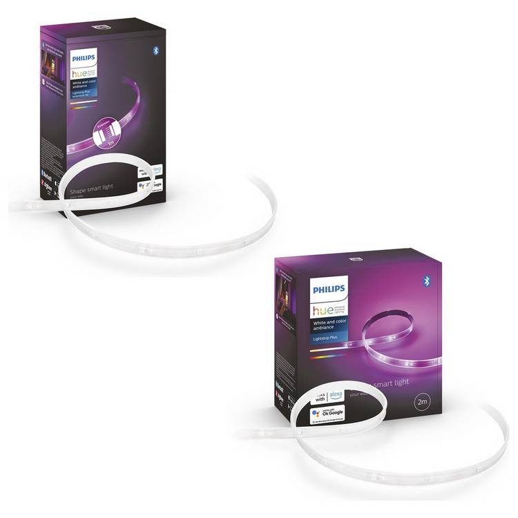 Philips Hue Lightstrip Plus 3m smart LED lighting (British brand)