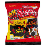 Samyang Extreme Buldak Zzaldduck snack 2x spicy, UK version