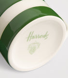 Harrods ceramic Cornish stripe espresso cup, UK version