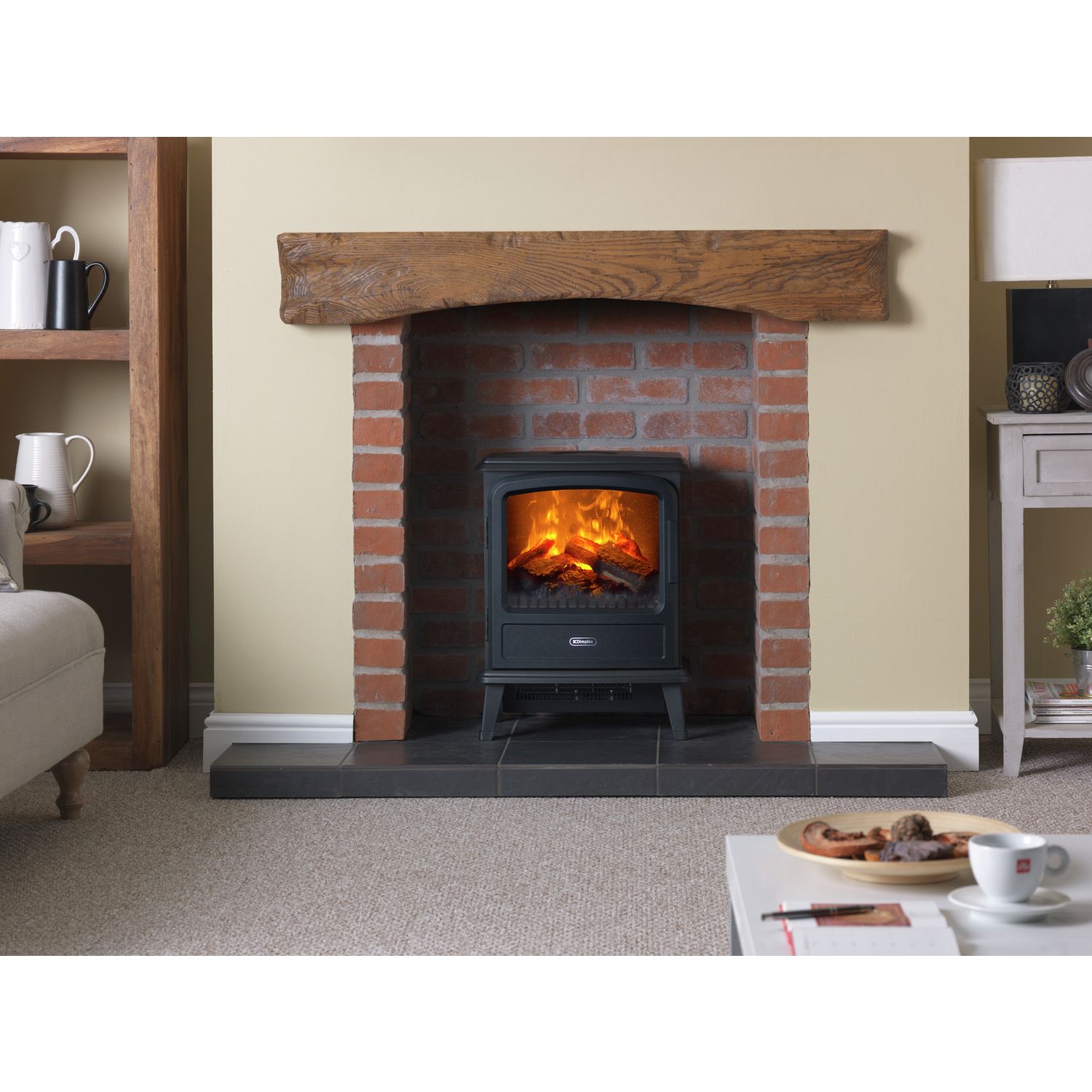 Dimplex Evandale 2kW Optimyst electric stove fire - British product