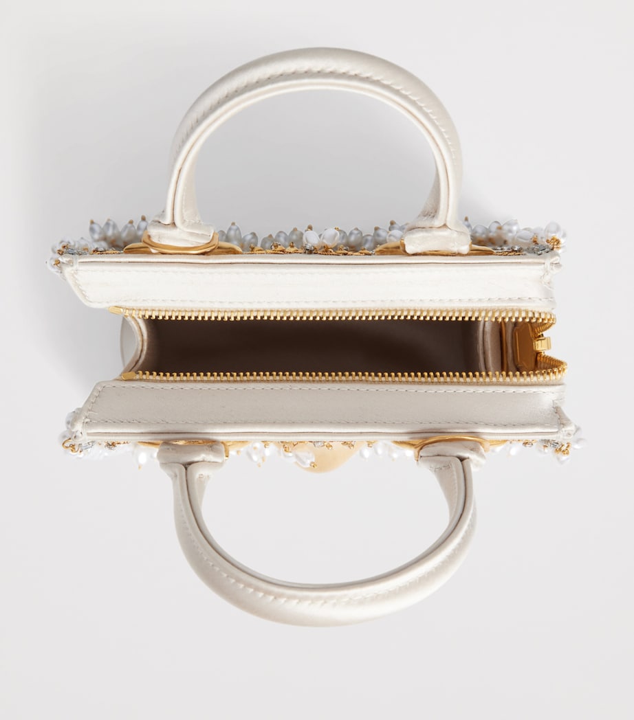Schiaparelli mini satin face top-handle bag, UK version