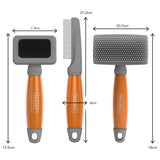 Wahl essential dog and cat grooming brush set (British brand)