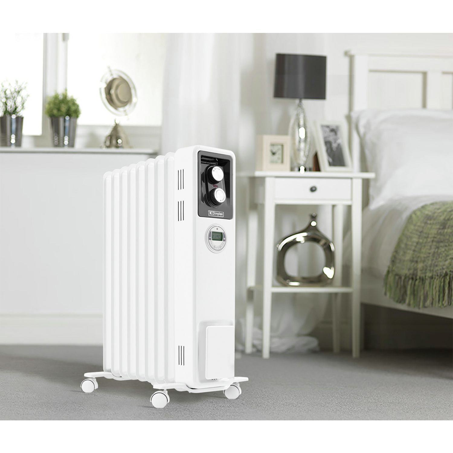Dimplex Rapid Eco oil free radiator 1.5kW, imported from the UK