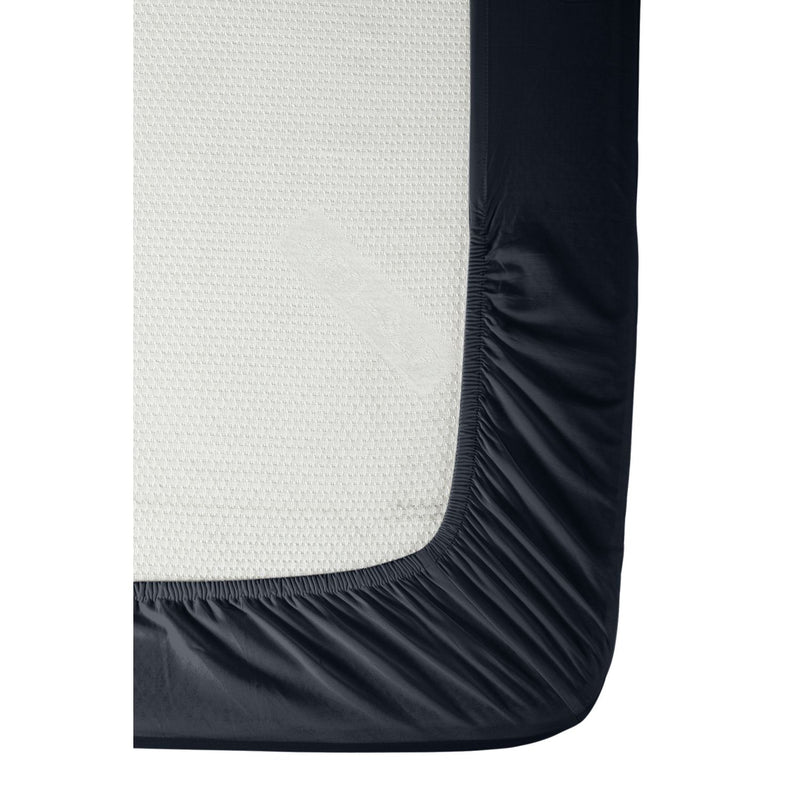 Habitat Cotton 200TC Navy Extra Deep Fitted Sheet -Superking